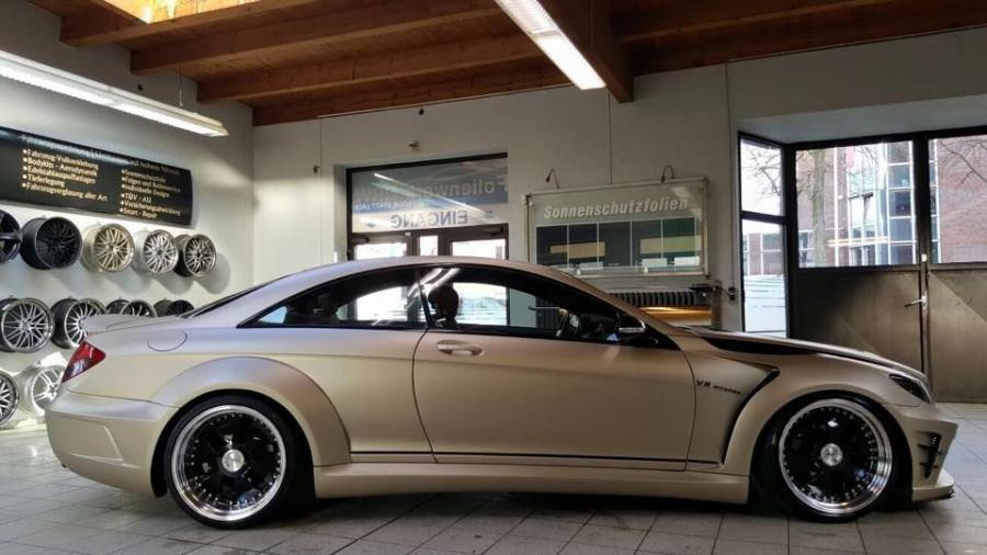  Mercedes-Benz CL63 AMG by Folienwerk 2016 года  (фото 4 из 10)